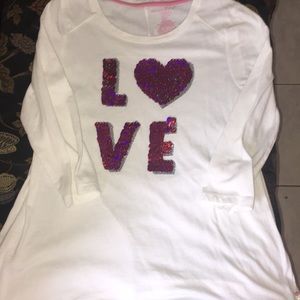 love long sleeve shirt